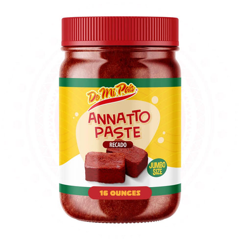 De Mi Pais Pasta Recado, Jumbo Size Annato Paste, for Authentic Achiote