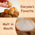 Visit the Store 100% (3 pack, Rice Puff Snack Funwari Meijin Light & Melting Sweet Soybean Powder Kinako Flavored Rice