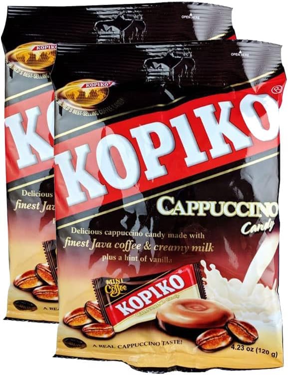 2 Packs of Kopiko Cappuccino Candy, 4.23 Oz