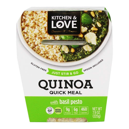 Kitchen & Love Basil Pesto Quinoa Quick Meal, Single