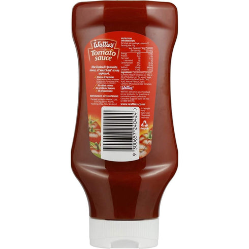 WATTIES TOMATO SAUCE, NZ FAVORITE