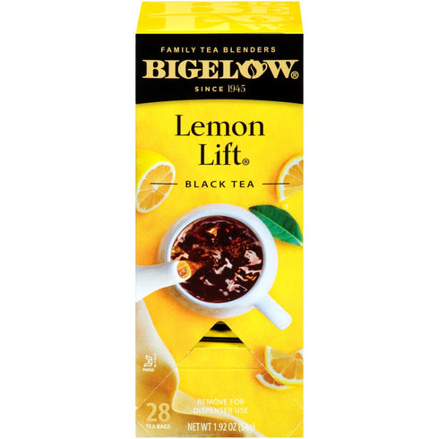 Bigelow Lemon Lift Black Tea Bags 28 Count (Pack of 1) Lemon