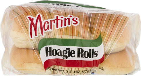 Martin's 6 20oz (2 Hoagie Rolls- pk bags)