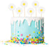 Hengmerry Set 36 Daisy Cupcake Toppers, Daisy Flower Cake Picks Chrysanthemum Party Decorations for Spring Birthday