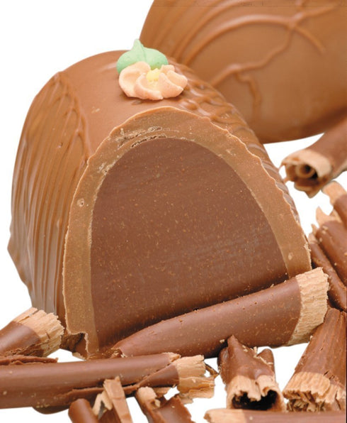 Philadelphia Candies Chocolate Meltaway Easter Egg, Milk Chocolate 8 Ounce Gift Box