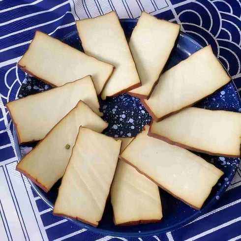 mentangzhao Tofu205g/7.1oz,2Pcs/bagBaked Smoked Tofu Made with Dried Soy Beans Fried Tofu For Asian Style Vegetarian