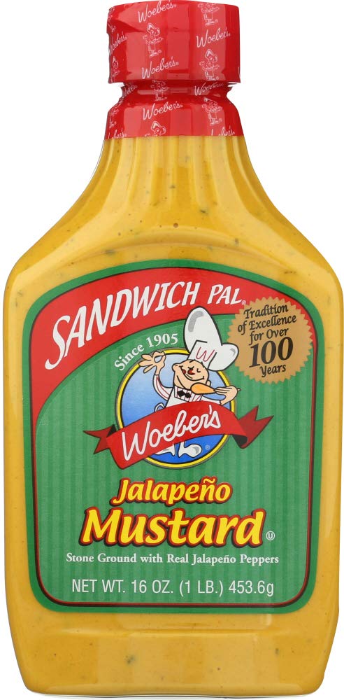 Woebers BG19685 Woebers Sandwich Pl Jalapen - 6x16OZ
