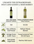 750mL 2025/6 100% Holy Land Goods Palestinian Extra Virgin Levantine Olive Oil Polyphenol Rich, Harvest, glass bottle