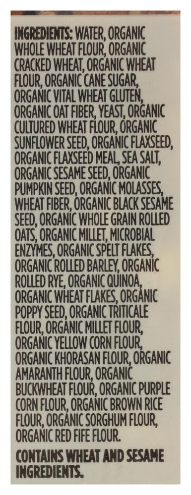365 by Whole Foods Market 21 22 OZ Organic Grains & Seeds Bread