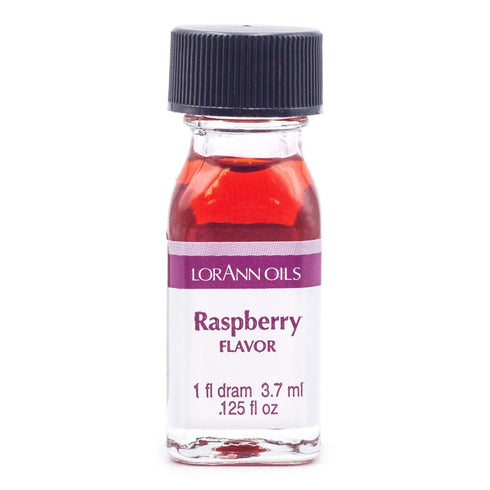 LorAnn Raspberry SS Flavor, 1 dram bottle (.0125 fl oz - 3.7ml) for Baking