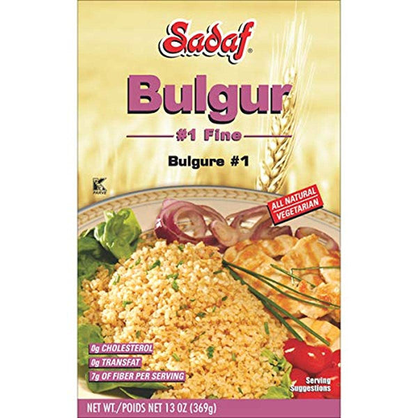 Sadaf Bulgur #1 Fine - Bulgur Wheat for Cooking - Middle Eastern