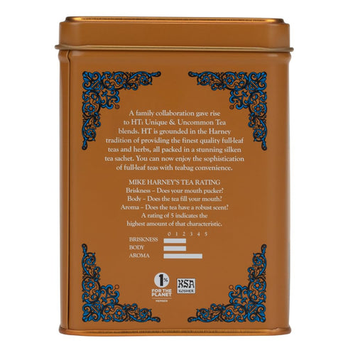 20 count Harney & Sons Salted Caramel Tea, sachet tin
