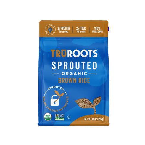 TruRoots Organic Sprouted Brown Rice, 14oz (Pack of 1)