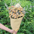 HXSCOO Bouquet Flowers Roses Bouquet of Natural Air Dried Nordic Wind Home Living Room Decoration Small and Fresh