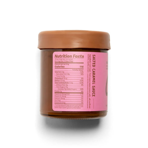 Coop's Salted Caramel Sauce, 10 Ounce, Rich and Buttery, Gourmet, Gluten Free