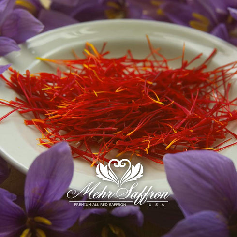 Mehr Saffron, Premium All Red Saffron, 1/9 Oz (3 Gram)