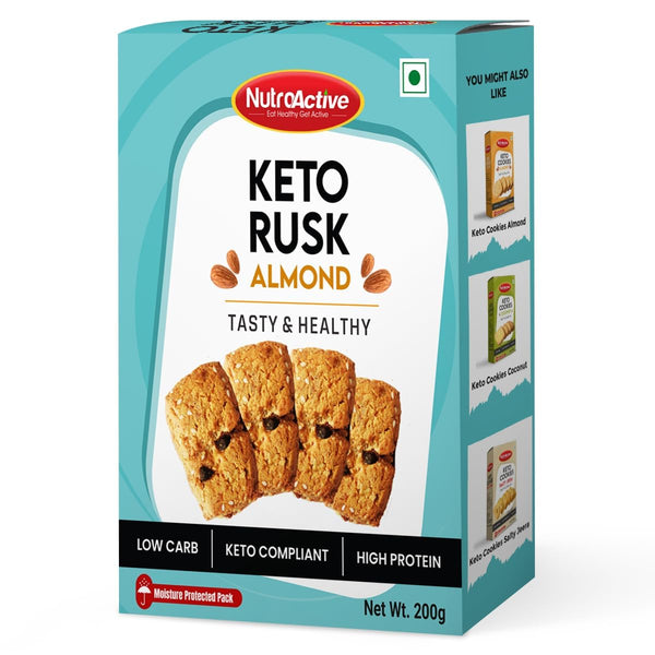 NutroActive Keto Breakfast Bar Zero Sugar Gluten Free 160 g