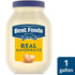 Best Foods 100% 1 128 oz, Pack 1 Real Mayonnaise Jar, Condiment for Sandwiches, Salads, Mayo Made with Cage Free Eggs