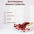 Packed 2LB Nuts To You Dried Raspberry flavored Cranberries | Sweetened with Raspberry Juice Gluten Free Non-GMO No