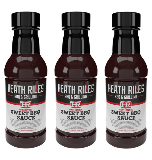 Heath Riles BBQ Sauces, Sweet BBQ Sauce, Pit Master Barbecue Sauce For