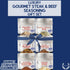 Set Pack 6 Packed, GLP-1 Gourmet Steak & Beef Seasoning Gift - Six | Authentic Small Batch Seasoning Mixes - Built