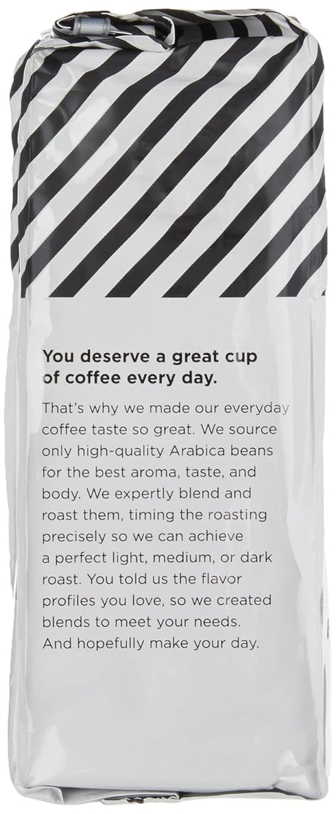 Amazon Fresh 12 (Pack 3) Decaf Colombia Ground Coffee, Medium Roast, Ounce