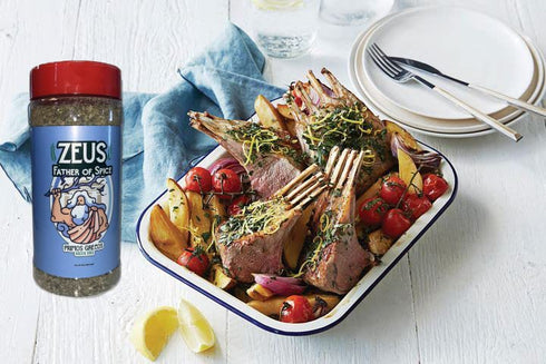 Zeus: Father of Spice, Primos Grecos All Purpose Greek Seasoning and BBQ Rub