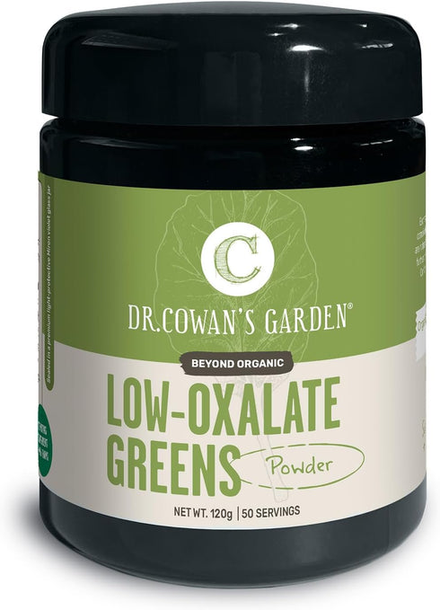 Dr. Cowan's Garden Low-Oxalate Greens Veggie Powder - Beyond Organic Superfood Greens