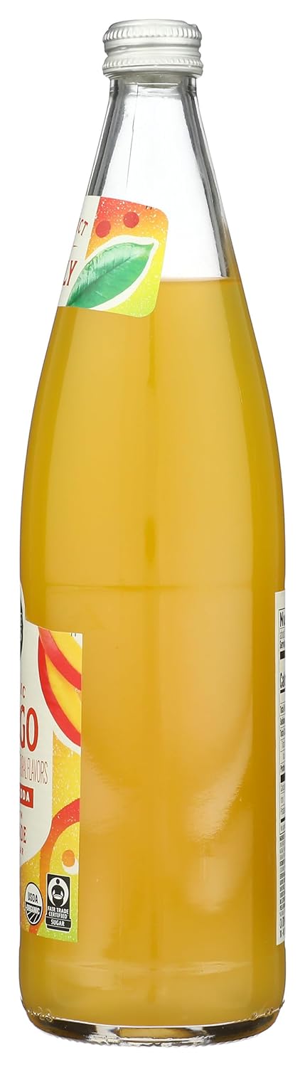 25.4 WHOLE FOODS MARKET Organic Mango Flavored Italian Soda, FZ