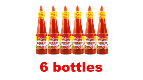 Cholimex 8.45 Oz (250ml) Pack 6 Hot Chili Sauce - Fl