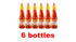 Cholimex 8.45 Oz (250ml) Pack 6 Hot Chili Sauce - Fl