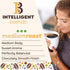 100 100% Intelligent Blends Medium Dark Roast Coffee Pods, ct, Single Serve Pods Arabica Coffee, Compatible with Keurig