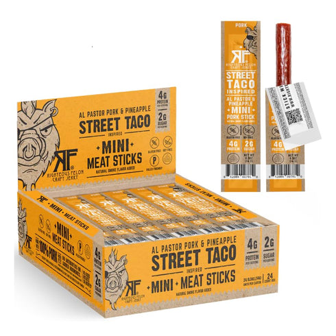Righteous Felon Mini Meat Sticks | 100% Pork Sticks | Keto, Gluten