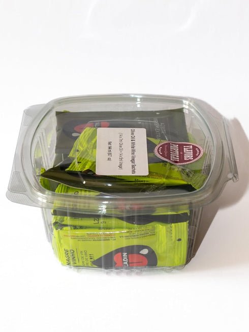 Flavors of Portugal 28-Pack (14 (0.17 oz 0.24 oz Vinegar and Olive Oil Sachets - Each) - Easy-to-Use Single-Serve