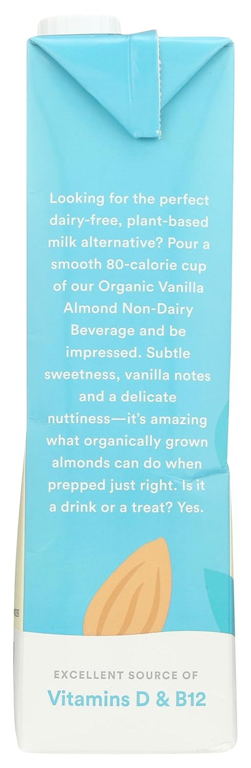 365 32 Oz by Whole Foods Market, Organic Vanilla Almond Milk, Vegan, Low-Fat, Fl