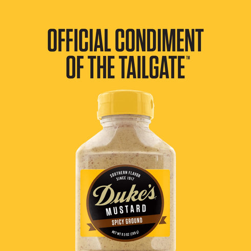 10 (Pack 1) Duke's Brown Sugar Bourbon Mustard, Ounce