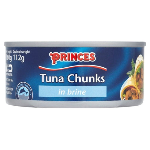 Princes Tuna Chunks in Brine (160g) - Pack of 2