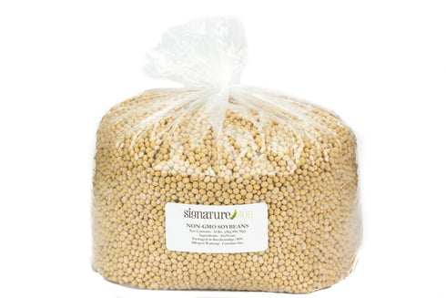 Signature Soy 13 Lbs. NON-GMO Soybeans for Making Soymilk & Tofu FRESH CROP