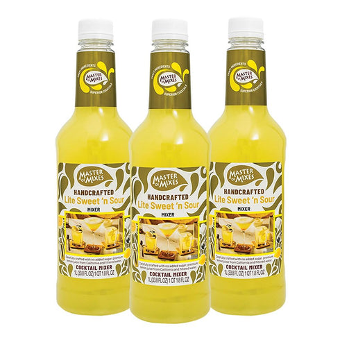 Master of Mixes Sweet N' Sour Lite Drink Mix, Ready To Use,