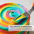 2.3 oz Chefmaster Ivory Liqua-Gel Food Coloring | Vibrant Color | Professional-Grade Dye for Icing, Frosting, Fondant |