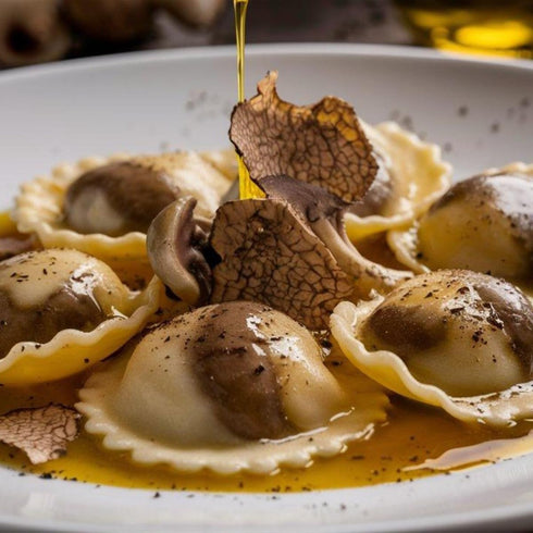 8.4 oz 250 ml MARKY'S Italian White Truffle Oil - / - Olio d'Oliva al Tartufo Bianco Glass Bottle from Italy