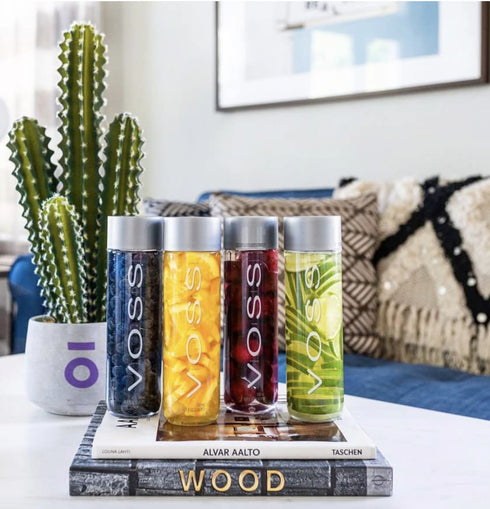 375ml 12.7 oz (Pack 9) Voss Artesian Still water from Norway Naturally pure for a crisp, refreshing taste GLASS bottled