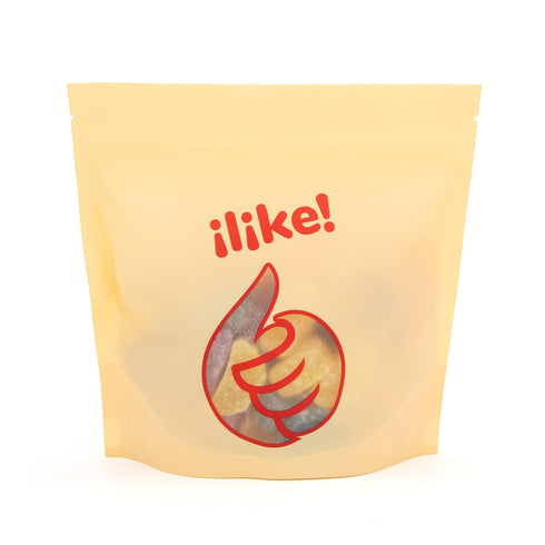 1-Pound Fruit Slices Bag | Assorted Flavors Jellies | Dye Free Candy | Vegan Candy | Tangerine, Orange, Strawberry