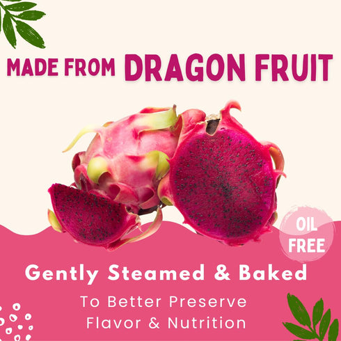 FAR'S ORCHARD 3oz, Fars Orchard Dried Dragon Fruit Snacks All Natural Dragon Fruit, No Sugar Added, Non-GMO, Vegan
