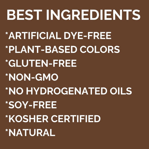 2 LB Color Kitchen Dark Cocoa Sprinkles Natural Ingredients Baking Cake Decorations, Ice Cream, Cookie, Artificial