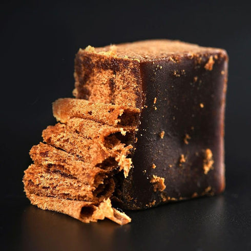 MOORCHOCO (1lbs) Black Sugar from Yunnan, Pure Brown Sugar Sweetener for Cooking, Additive-Free Original flavr