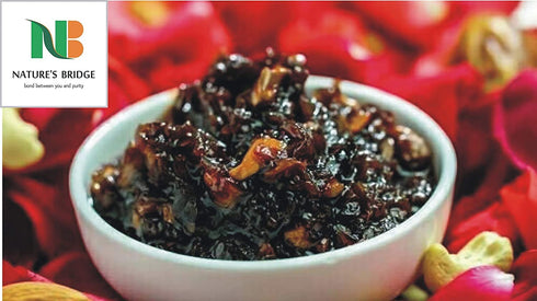 Blessfull Healing (400 Jam_Packing Nature's Bridge Natural Gulkand Gm) / Pushkar Raj Gulkand / Rose Petal Jam / Gulkand