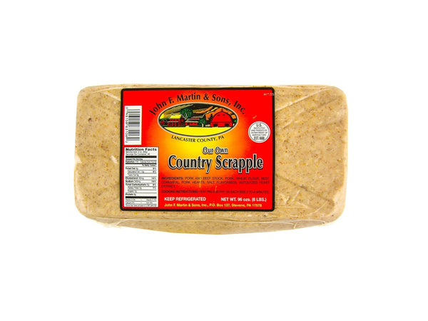 Generic Country Scrapple. John F. Martin. 16 oz (1)