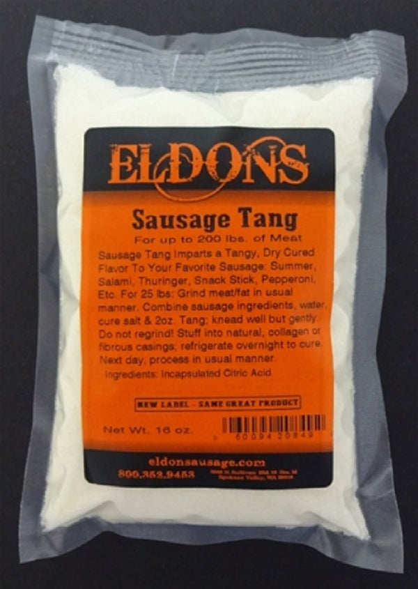 Eldons Sausage and Jerky Supply Eldons Encapsulated Citric Acid 72% (ECA) Sausage Tang for Snack Sticks -
