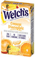 Pack 3-6 18 Welchs Orange Pineapple Drink Mix - of Singles To Go - Total Servings - Zero Sugar, Low Calorie